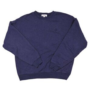ETERNE Oversized Crewneck Sweatshirt in Navy